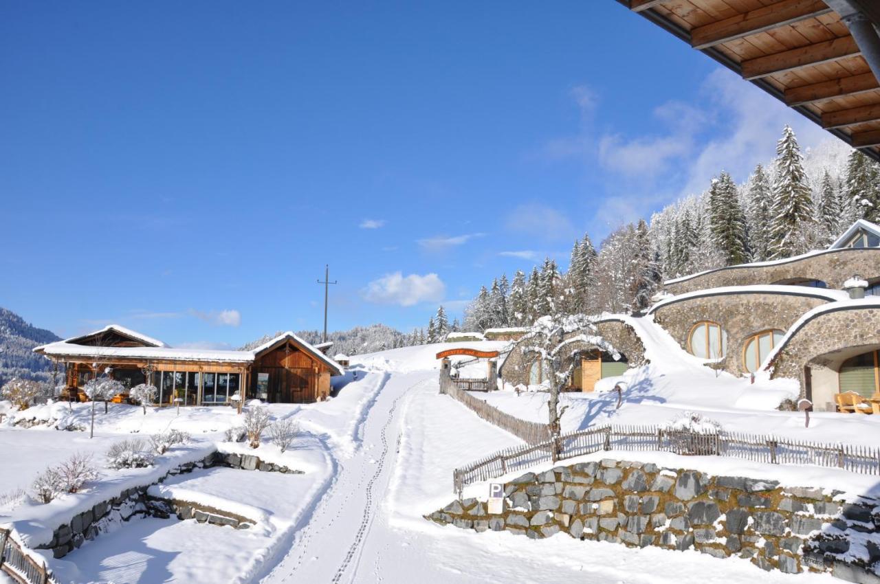 Erdhaeuser Und Apartments Mit Seeblick Und Alleinlage Weissensee Εξωτερικό φωτογραφία